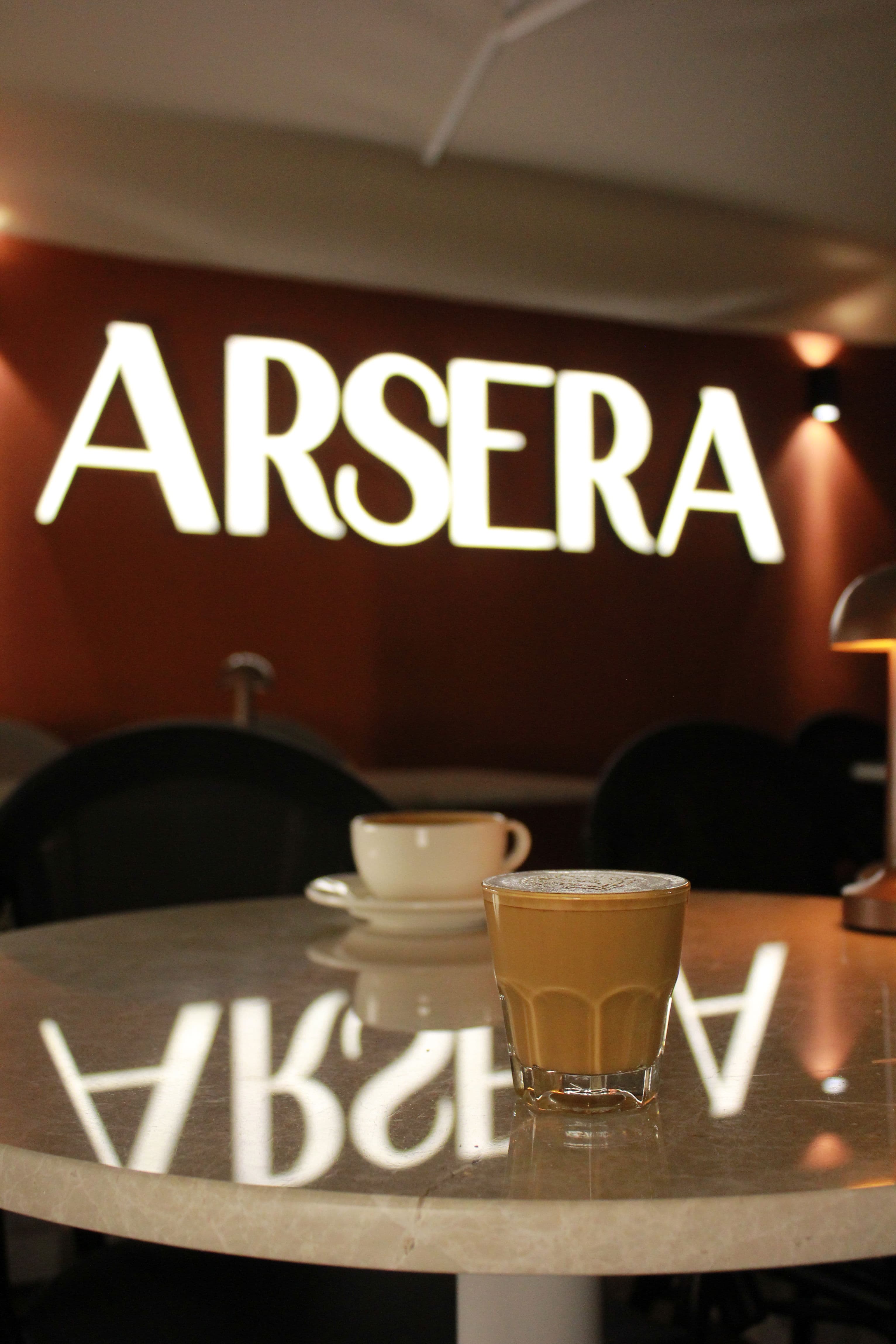 Arsera Coffee Uygulama Görünümü