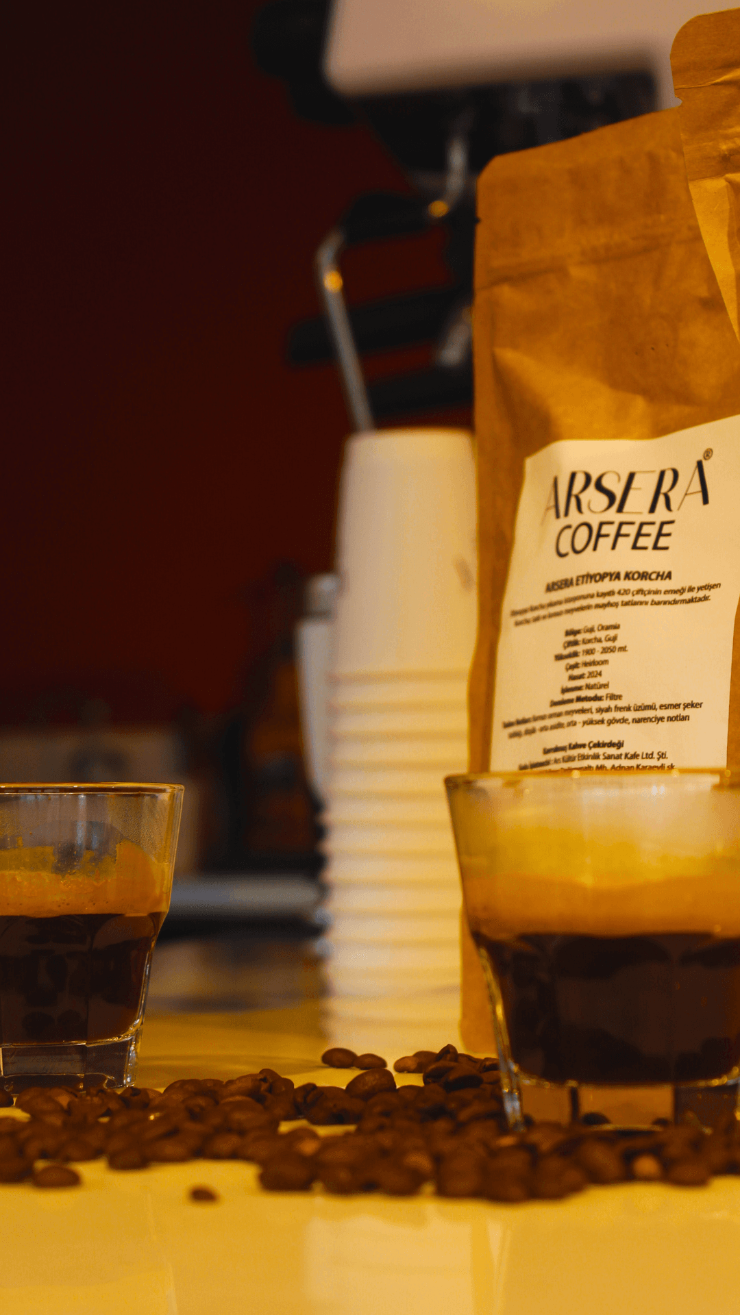 ARSERA ETİYOPYA KORCHA FİLTRE KAHVE (250 G)